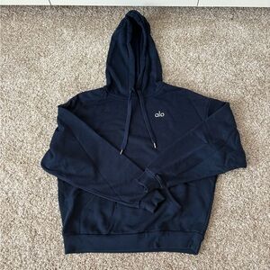 Alo Hoodie - Navy - Size XS